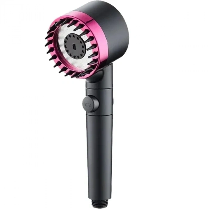 USLUCAN ALIŞVERİŞ Pembe 3 Modlu Filtreli Duş Başlığı