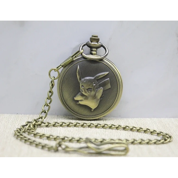 USLUCAN ALIŞVERİŞ Pikachu Tasarımlı Köstekli Saat