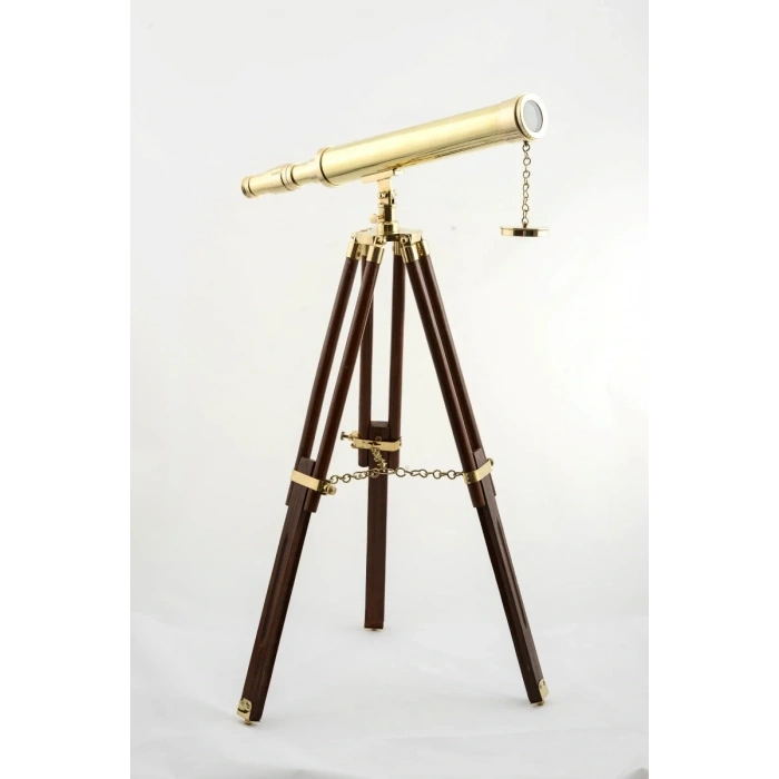 USLUCAN ALIŞVERİŞ Pirinç Ayaklı Teleskop
