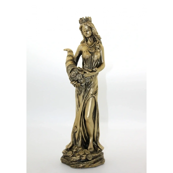 USLUCAN ALIŞVERİŞ Polyester Bereket Tanrıçası Fortuna Figürü Model 1