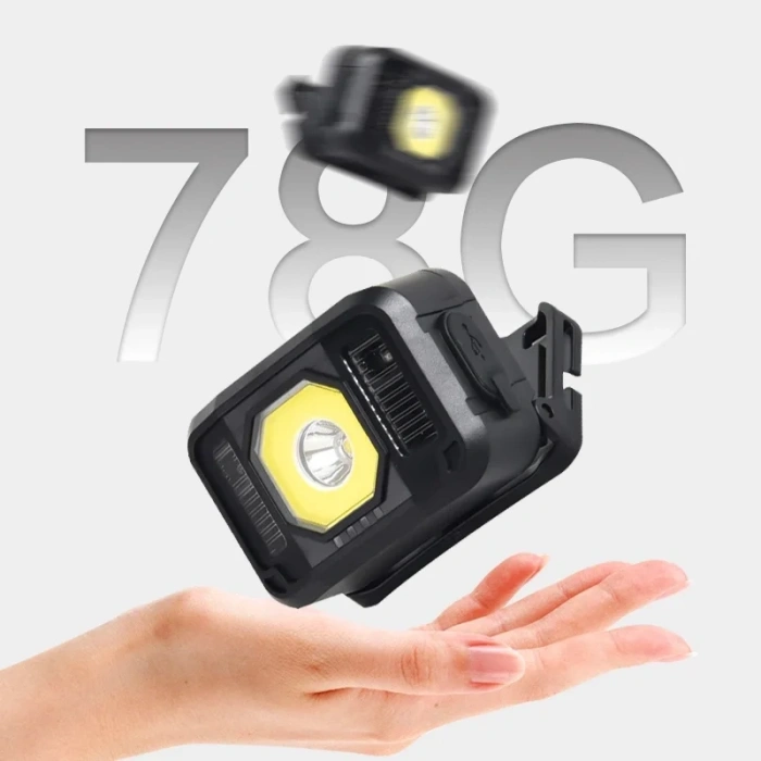 USLUCAN ALIŞVERİŞ PS-024 Pratik Sensörlü Sinyalli Şarjlı Kafa Lambası