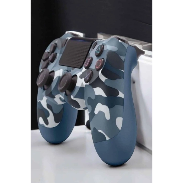 USLUCAN ALIŞVERİŞ PS4 Oyun Kolu Kamuflaj Desenli Joystick