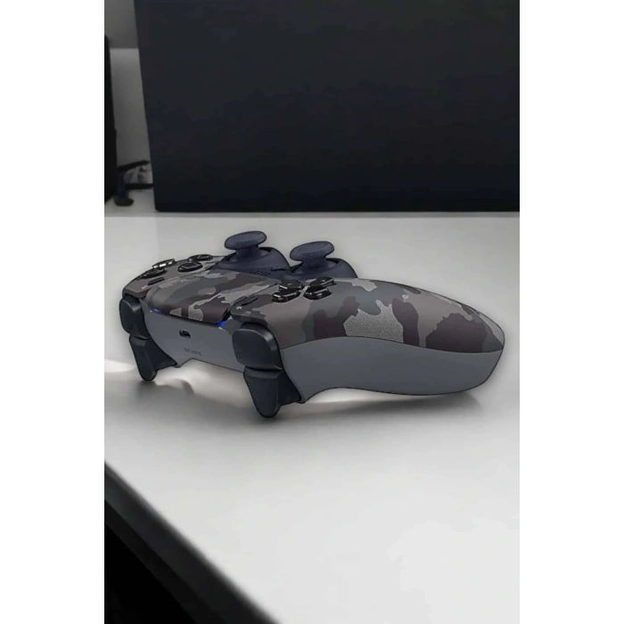 USLUCAN ALIŞVERİŞ PS4 Oyun Kolu Kamuflaj Desenli Joystick