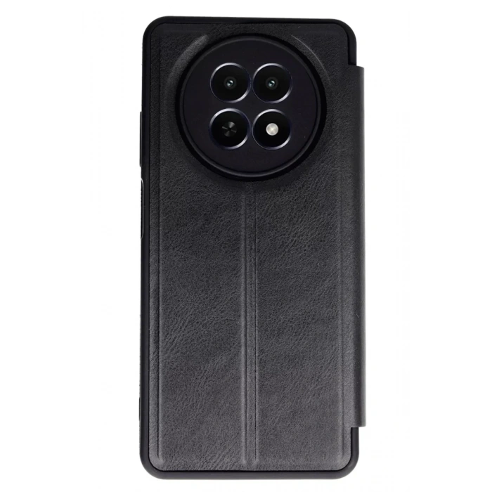 USLUCAN ALIŞVERİŞ Realme 12 5G Kılıf Flip Cover - Siyah