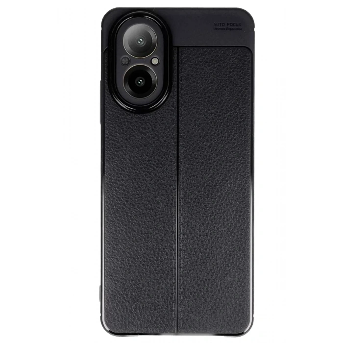 USLUCAN ALIŞVERİŞ Realme 12 Lite Kılıf Auto Focus Kapak - Siyah