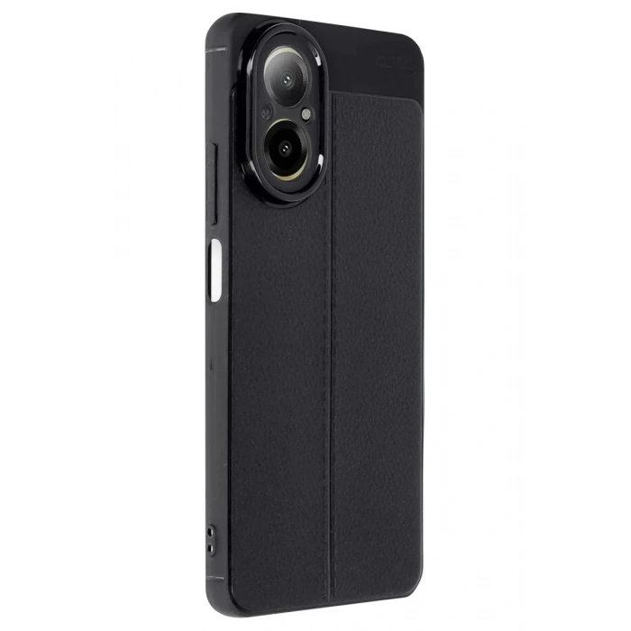 USLUCAN ALIŞVERİŞ Realme 12 Lite Kılıf Auto Focus Kapak - Siyah