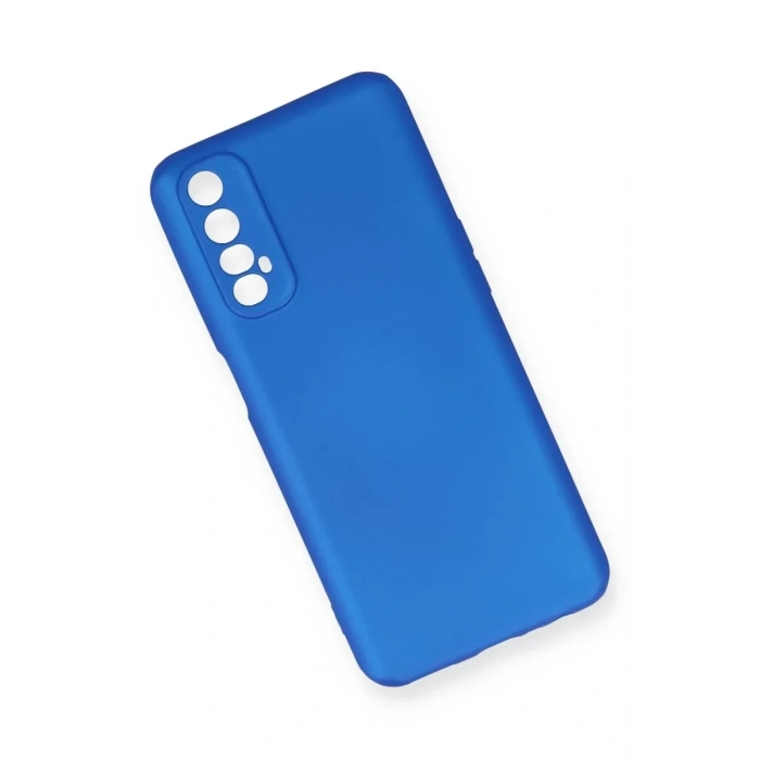USLUCAN ALIŞVERİŞ Realme 7 Kılıf First Silikon - Mavi