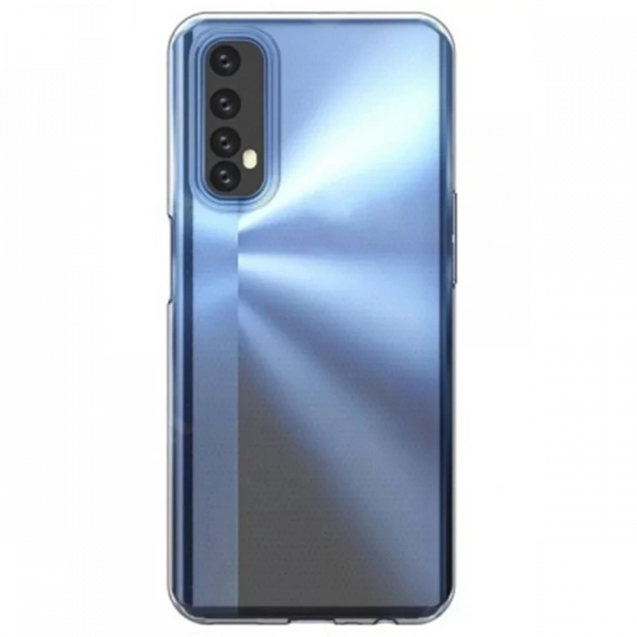USLUCAN ALIŞVERİŞ Realme 7 Kılıf Lüx Şeffaf Silikon