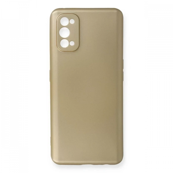 USLUCAN ALIŞVERİŞ Realme 7 Pro Kılıf First Silikon - Gold