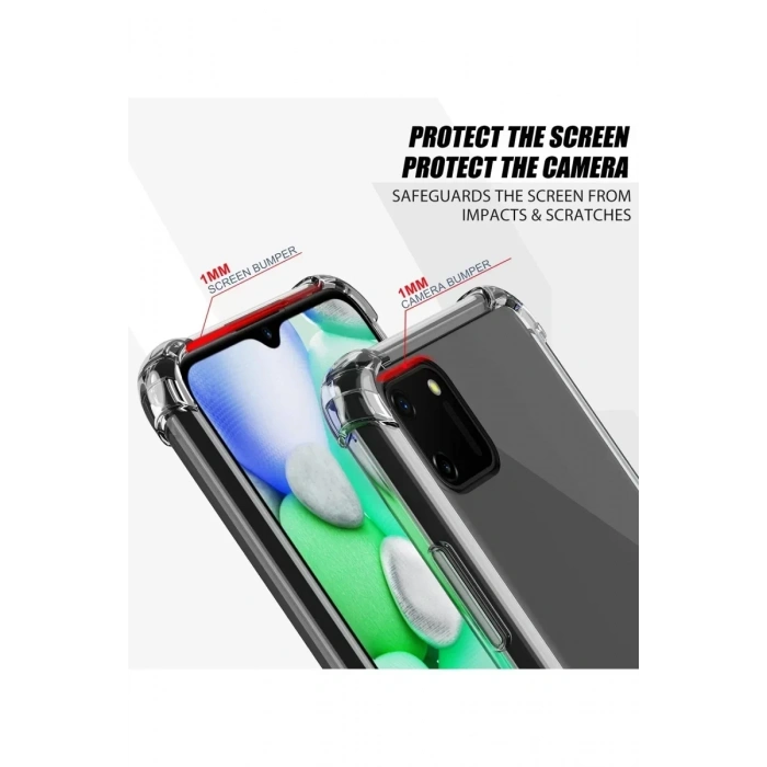 USLUCAN ALIŞVERİŞ Realme C11 Kılıf Olex Tpu Silikon - Şeffaf