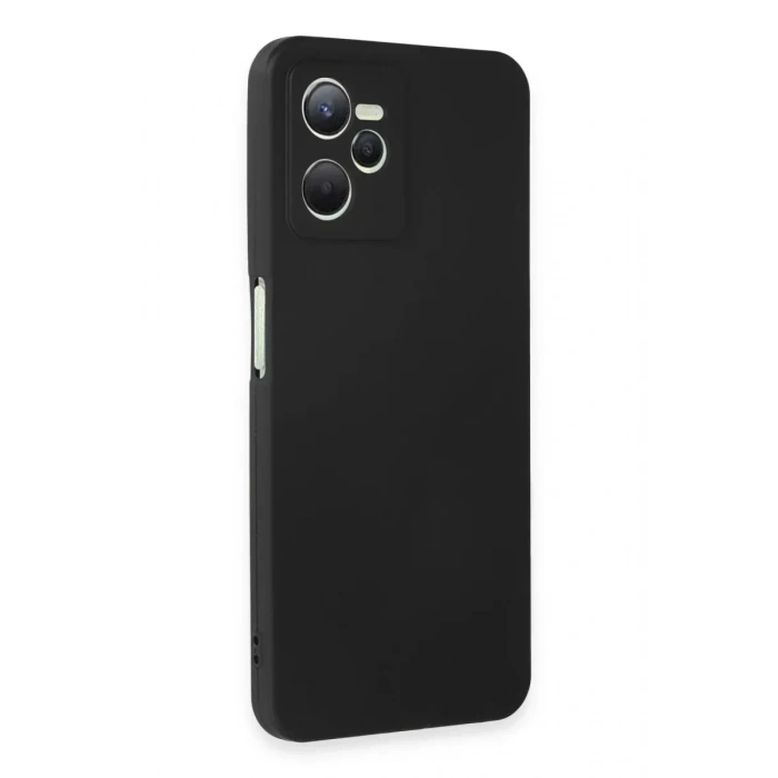 USLUCAN ALIŞVERİŞ Realme C35 Kılıf First Silikon - Siyah