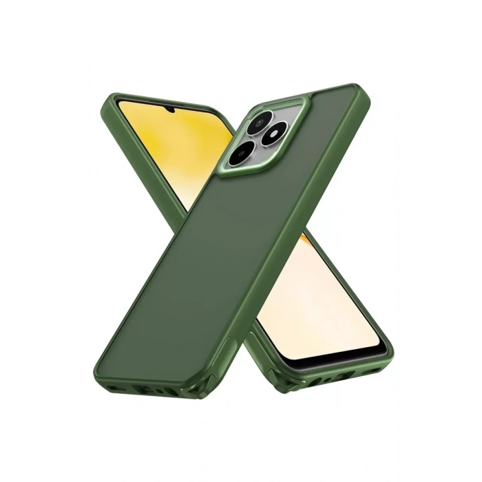 USLUCAN ALIŞVERİŞ Realme C53 Kılıf Elegant Kapak - Yeşil