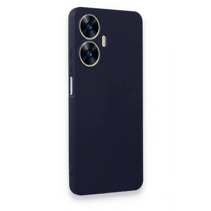 USLUCAN ALIŞVERİŞ Realme C55 Kılıf First Silikon - Lacivert