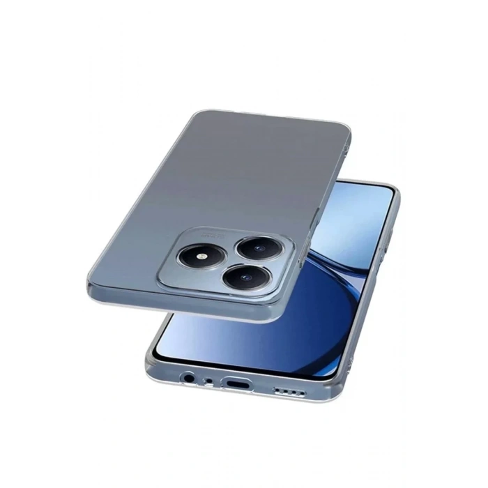 USLUCAN ALIŞVERİŞ Realme C61 Kılıf Lüx Şeffaf Silikon