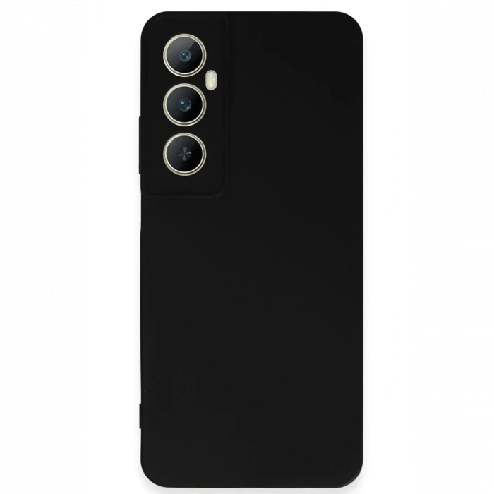 USLUCAN ALIŞVERİŞ Realme C65 Kılıf First Silikon - Siyah