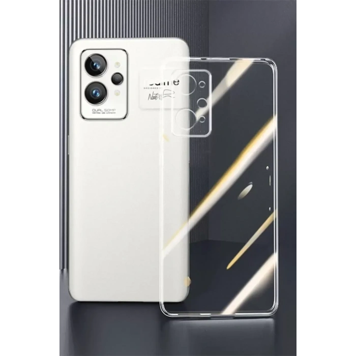 USLUCAN ALIŞVERİŞ Realme GT2 Pro 5G Kılıf Lüx Şeffaf Silikon