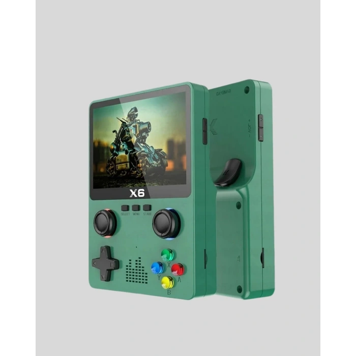 USLUCAN ALIŞVERİŞ Retro Taşınabilir Konsol 3.5 IPS Ekran Ergonomik Çift LR Kontrollü