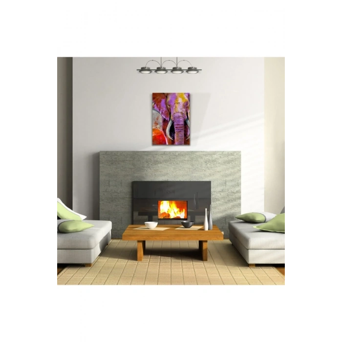 USLUCAN ALIŞVERİŞ Safari Canvas Tablo (50x70)