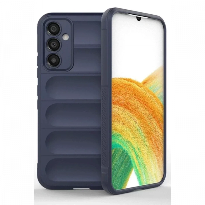 USLUCAN ALIŞVERİŞ Samsung A56 Kılıf Optimum Silikon - Lacivert