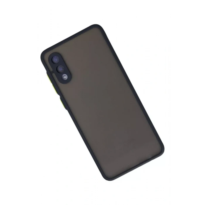 USLUCAN ALIŞVERİŞ Samsung Galaxy A02 Kılıf Montreal Silikon Kapak - Lacivert