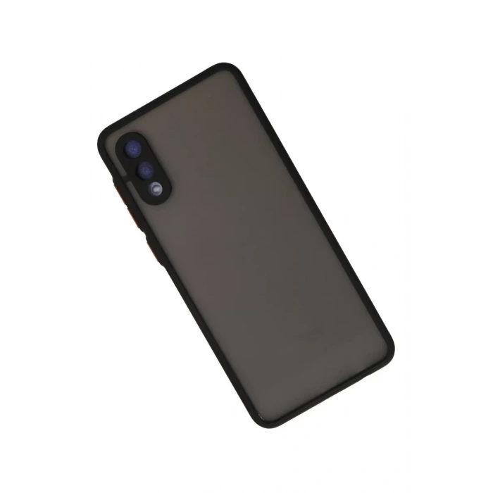 USLUCAN ALIŞVERİŞ Samsung Galaxy A02 Kılıf Montreal Silikon Kapak - Siyah