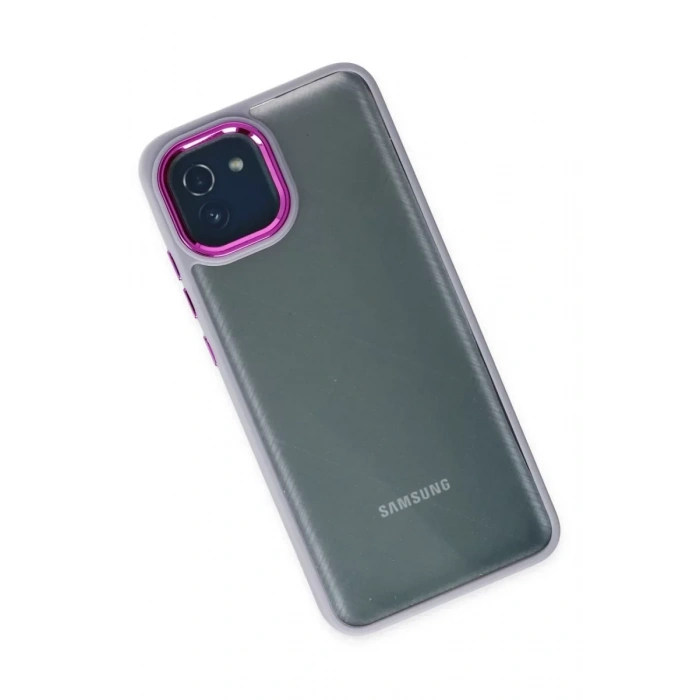 USLUCAN ALIŞVERİŞ Samsung Galaxy A03 Kılıf Dora Kapak - Lila