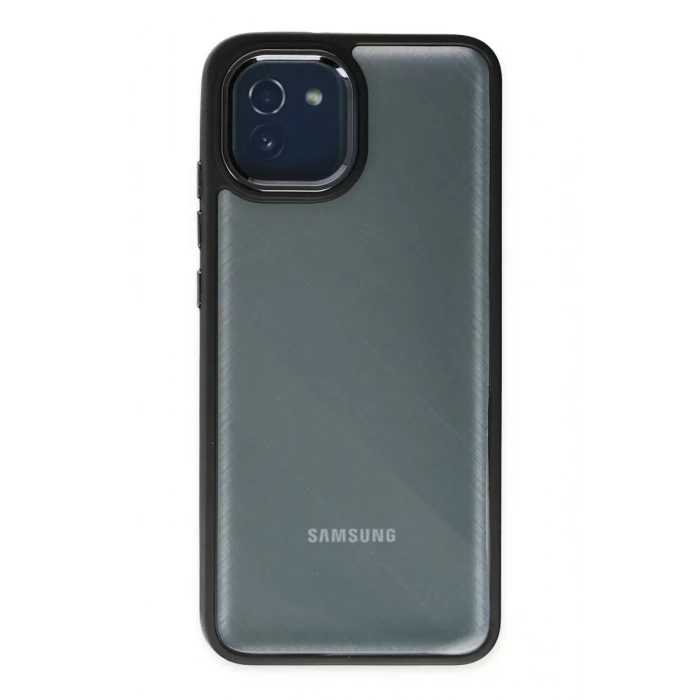 USLUCAN ALIŞVERİŞ Samsung Galaxy A03 Kılıf Dora Kapak - Siyah