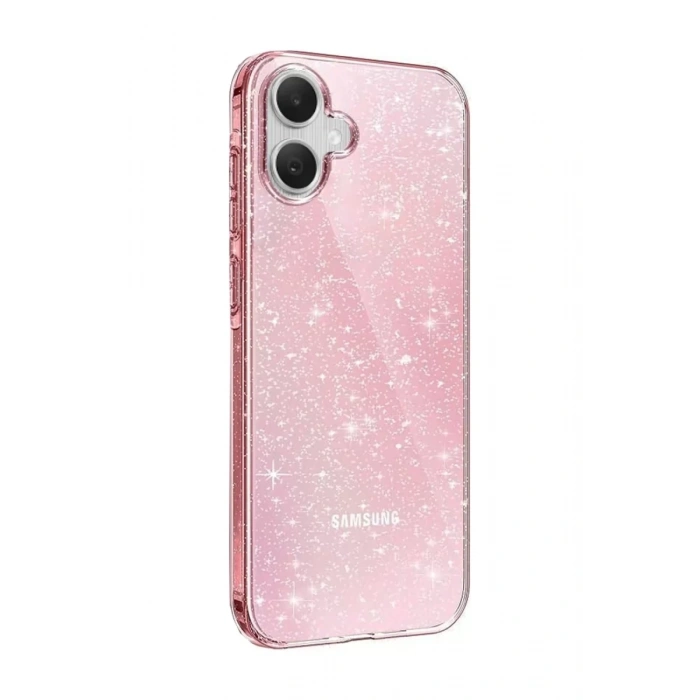 USLUCAN ALIŞVERİŞ Samsung Galaxy A05 Kılıf Glow Kapak - Pembe