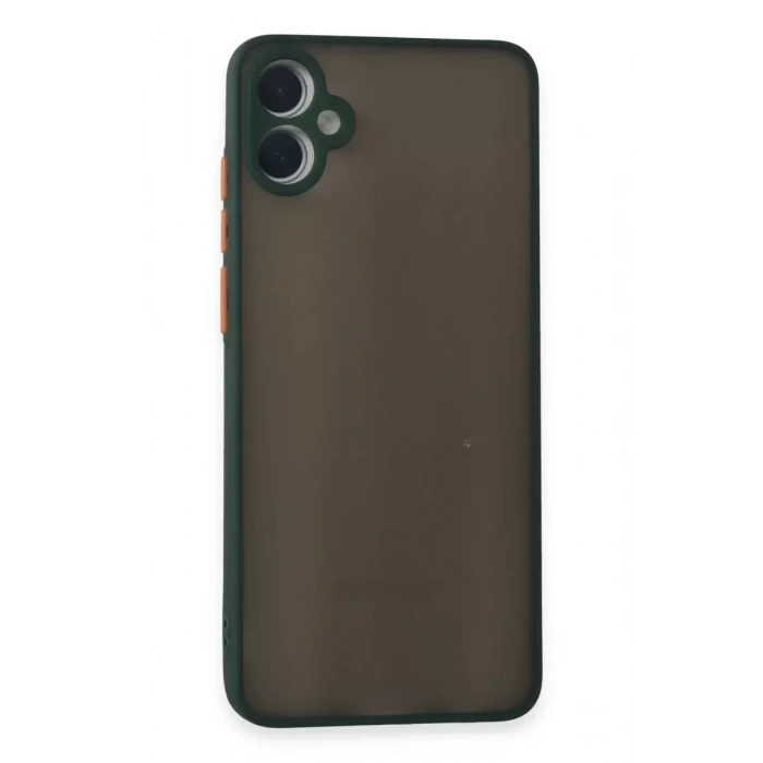 USLUCAN ALIŞVERİŞ Samsung Galaxy A05 Kılıf Montreal Silikon Kapak - Yeşil