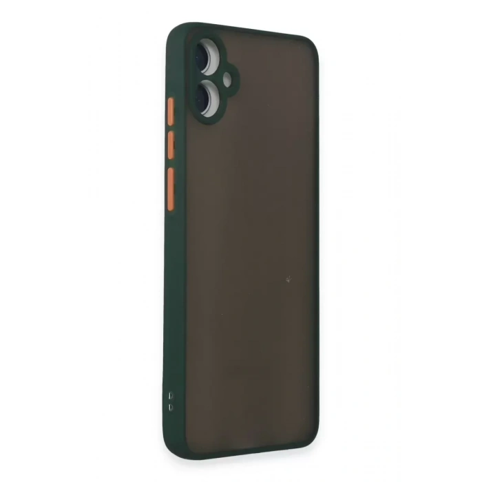 USLUCAN ALIŞVERİŞ Samsung Galaxy A05 Kılıf Montreal Silikon Kapak - Yeşil