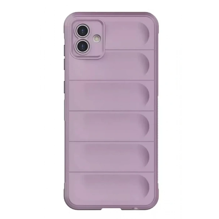 USLUCAN ALIŞVERİŞ Samsung Galaxy A05 Kılıf Optimum Silikon - Mor