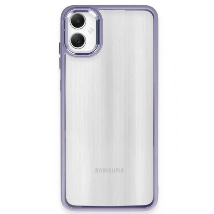USLUCAN ALIŞVERİŞ Samsung Galaxy A05 Kılıf Power Silikon - Lila