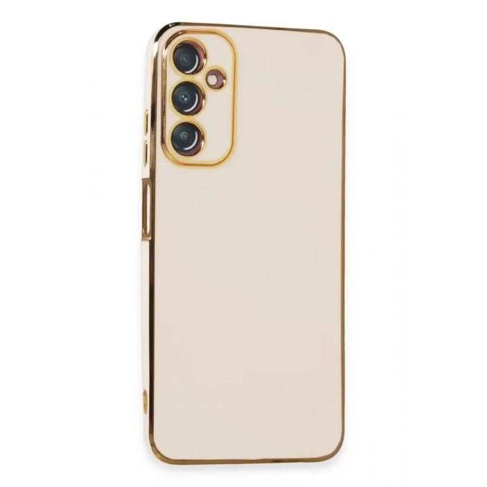 USLUCAN ALIŞVERİŞ Samsung Galaxy A05S Kılıf Volet Silikon - Beyaz