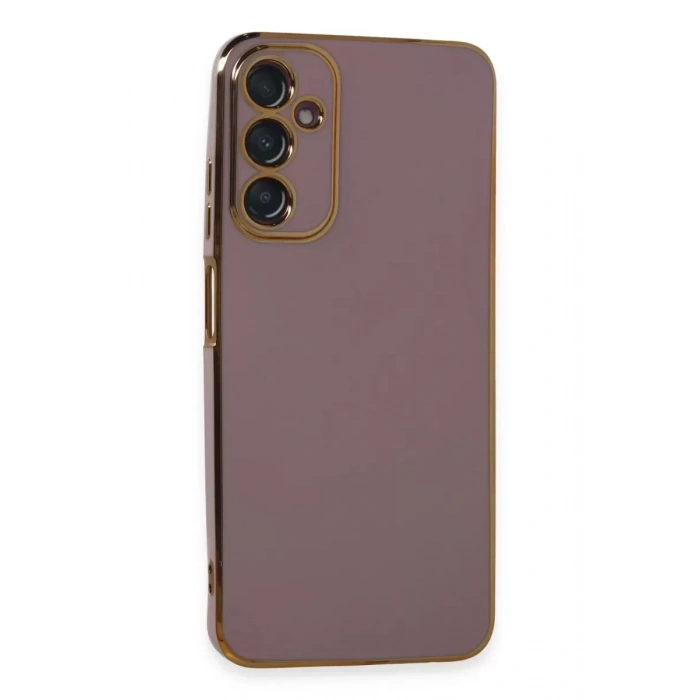 USLUCAN ALIŞVERİŞ Samsung Galaxy A05S Kılıf Volet Silikon - Mor