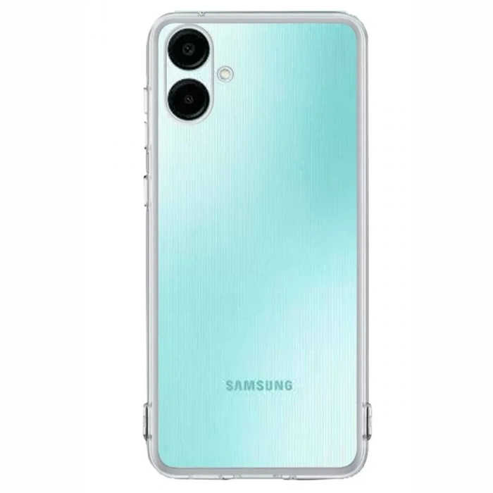 USLUCAN ALIŞVERİŞ Samsung Galaxy A06 Kılıf Lüx Şeffaf Silikon