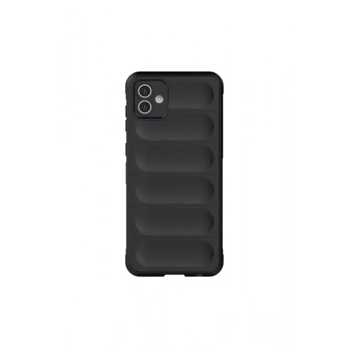 USLUCAN ALIŞVERİŞ Samsung Galaxy A06 Kılıf Optimum Silikon - Siyah