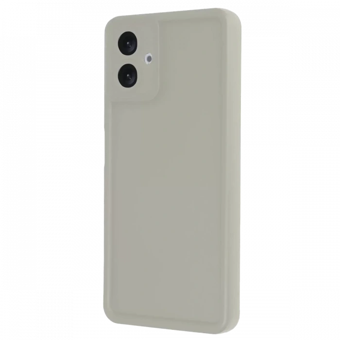 USLUCAN ALIŞVERİŞ Samsung Galaxy A06 Kılıf Viera Silikon - Krem