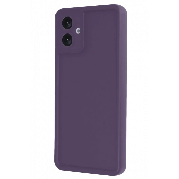 USLUCAN ALIŞVERİŞ Samsung Galaxy A06 Kılıf Viera Silikon - Mürdüm