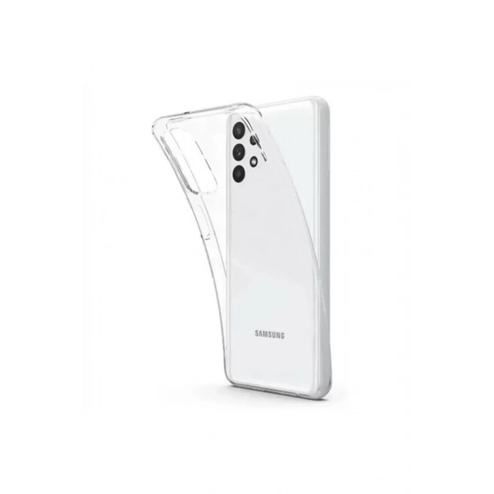 USLUCAN ALIŞVERİŞ Samsung Galaxy A13 4G Kılıf Lüx Şeffaf Silikon