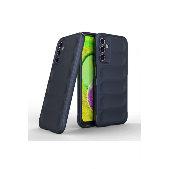 USLUCAN ALIŞVERİŞ Samsung Galaxy A14 4G Kılıf Optimum Silikon - Lacivert