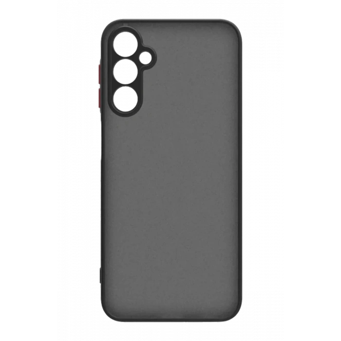 USLUCAN ALIŞVERİŞ Samsung Galaxy A15 4G Kılıf Montreal Silikon Kapak - Siyah