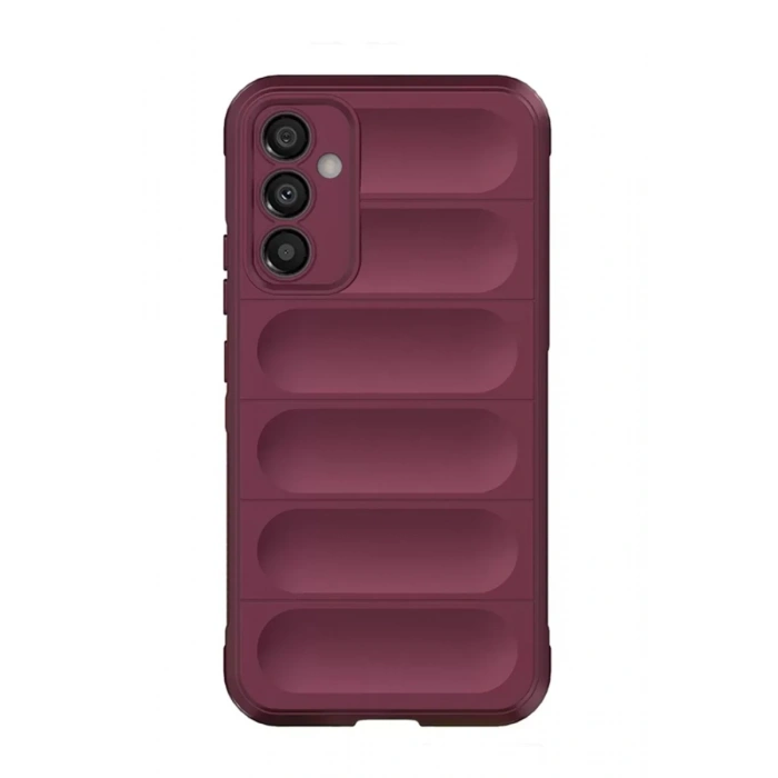 USLUCAN ALIŞVERİŞ Samsung Galaxy A15 4G Kılıf Optimum Silikon - Bordo