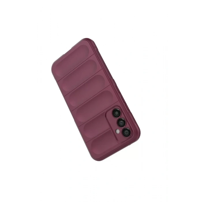 USLUCAN ALIŞVERİŞ Samsung Galaxy A15 4G Kılıf Optimum Silikon - Bordo