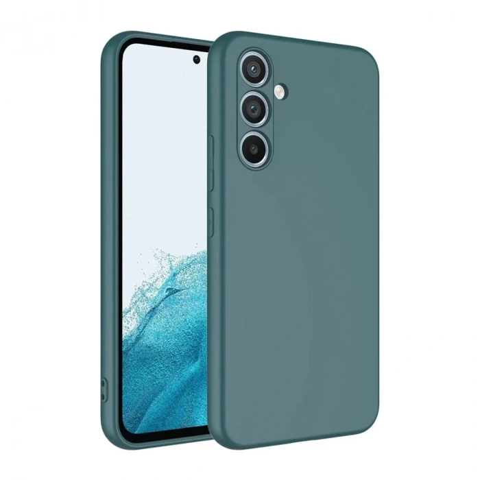 USLUCAN ALIŞVERİŞ Samsung Galaxy A16 5G Kılıf First Silikon - Koyu Yeşil