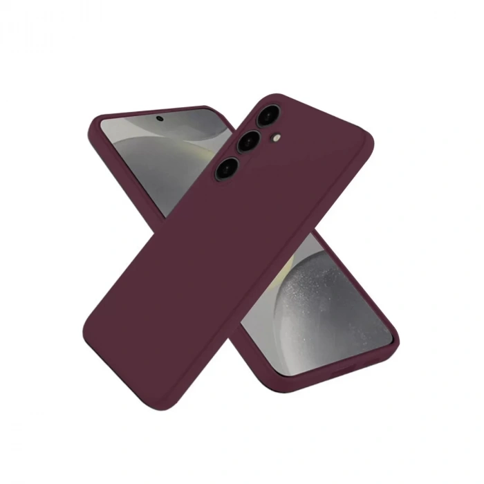 USLUCAN ALIŞVERİŞ Samsung Galaxy A26 Kılıf First Silikon - Mürdüm
