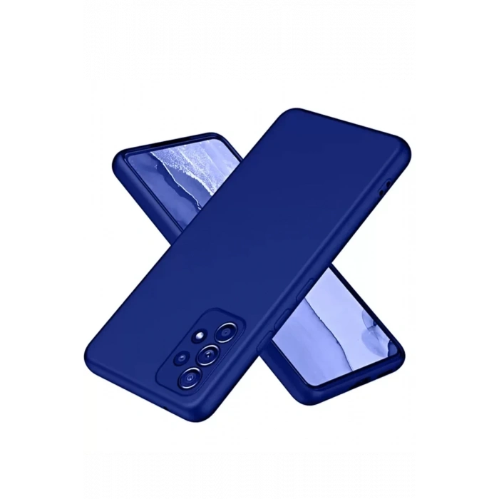 USLUCAN ALIŞVERİŞ Samsung Galaxy A32 Kılıf First Silikon - Lacivert