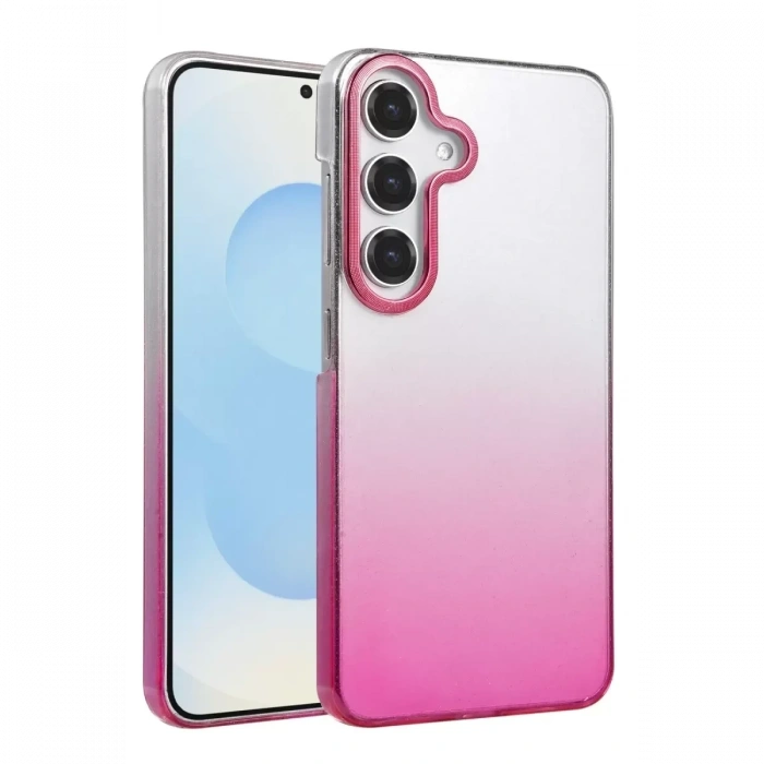USLUCAN ALIŞVERİŞ Samsung Galaxy A55 5G Glossy Kapak - Pembe