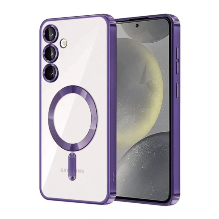 USLUCAN ALIŞVERİŞ Samsung Galaxy A55 5G Kross Magneticsafe Kapak - Mor