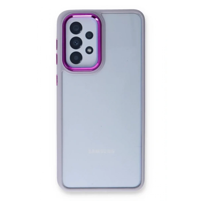 USLUCAN ALIŞVERİŞ Samsung Galaxy A73 5G Kılıf Dora Kapak - Lila