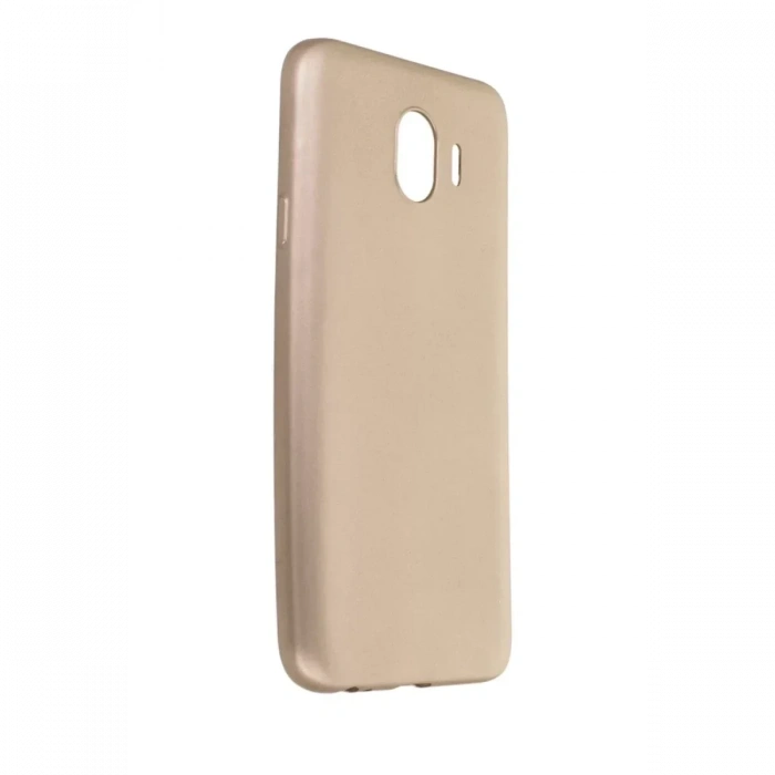 USLUCAN ALIŞVERİŞ Samsung Galaxy J4 Kılıf First Silikon - Gold